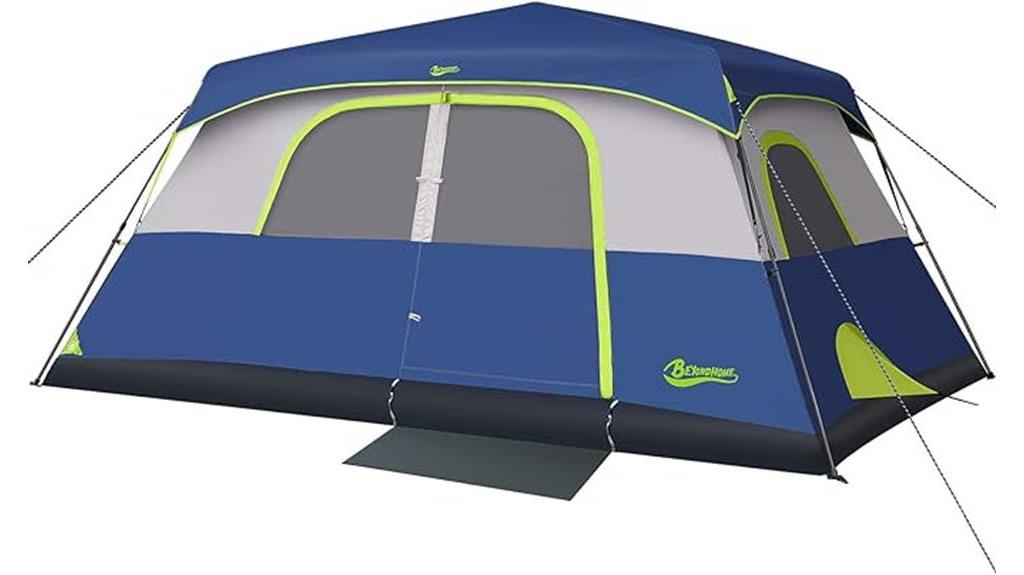 spacious instant cabin tent