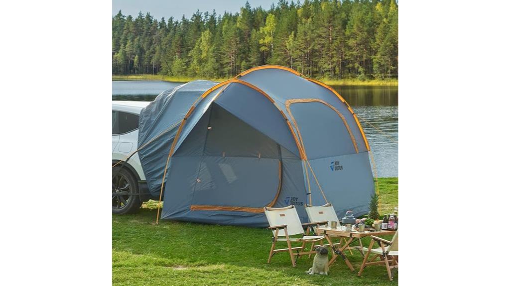 spacious suv camping tent