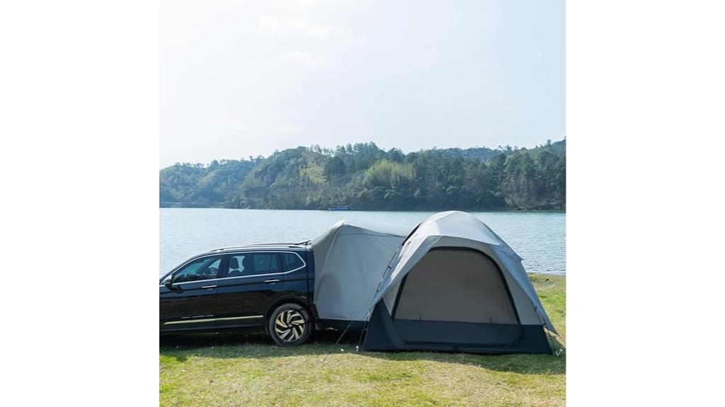 spacious suv camping tent