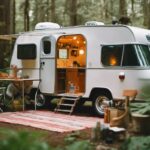 sparkling clean pop up camper