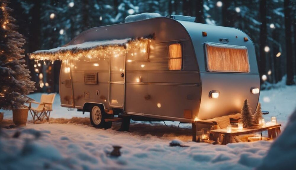 stay cozy in camper