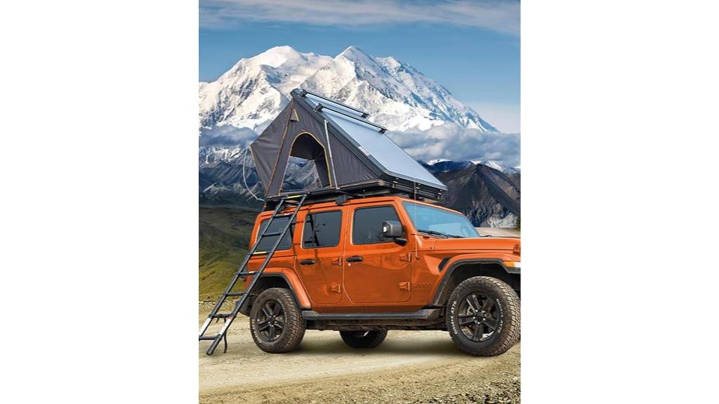 suv hard shell rooftop tent