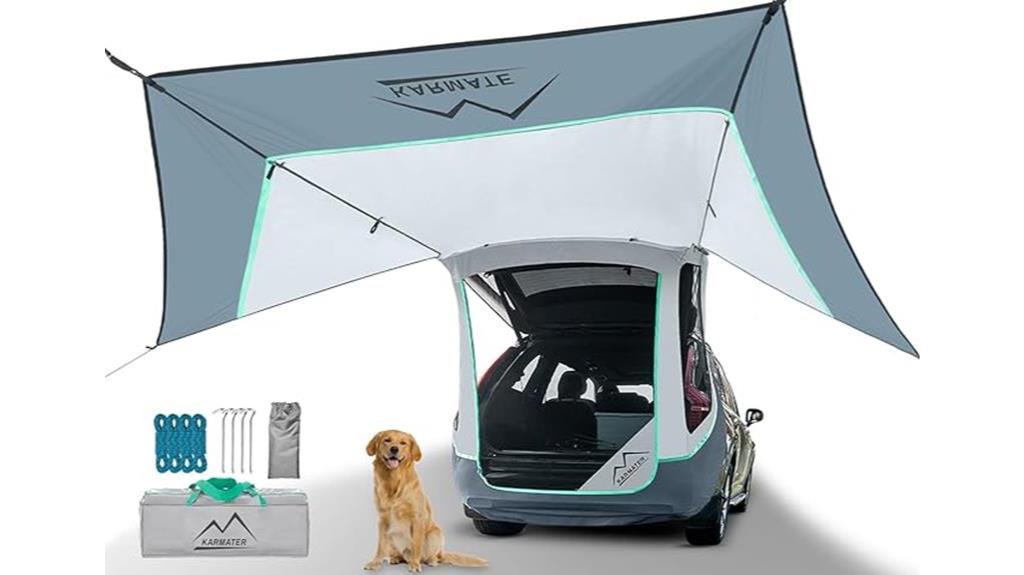 suv tent with awning