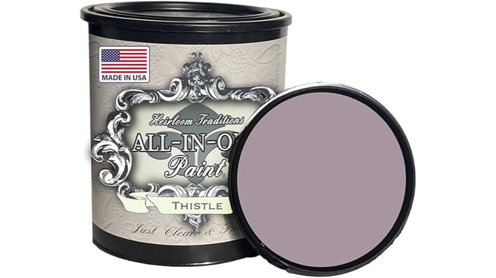 thistle gray purple paint