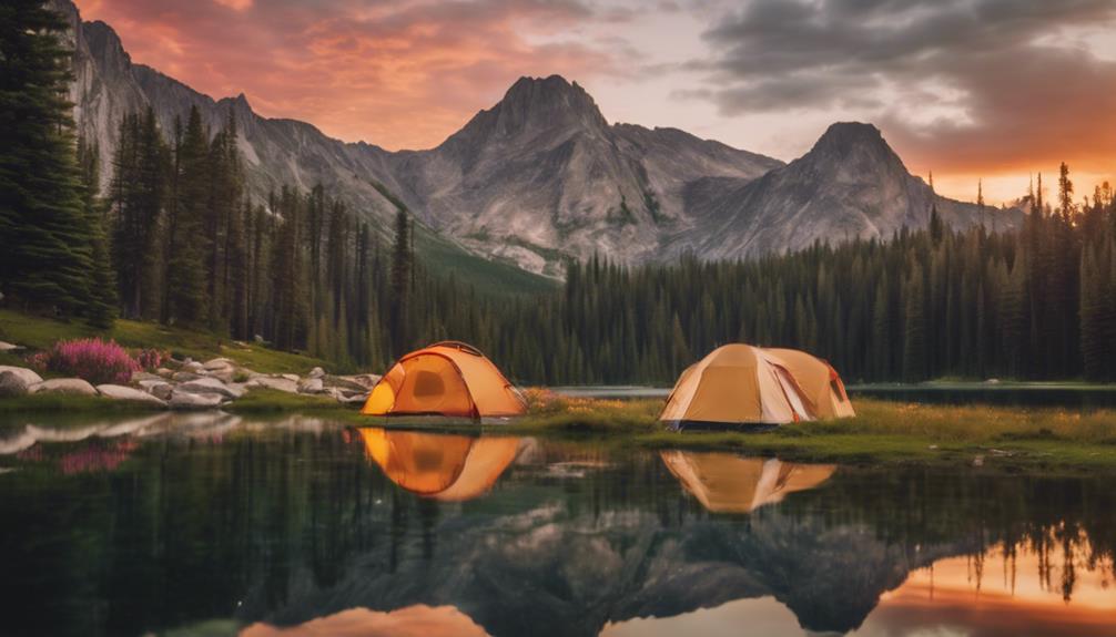 top california tent campsites