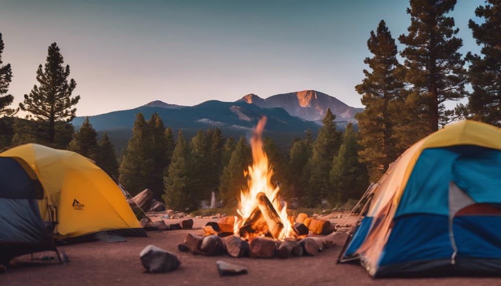 top camping spots colorado