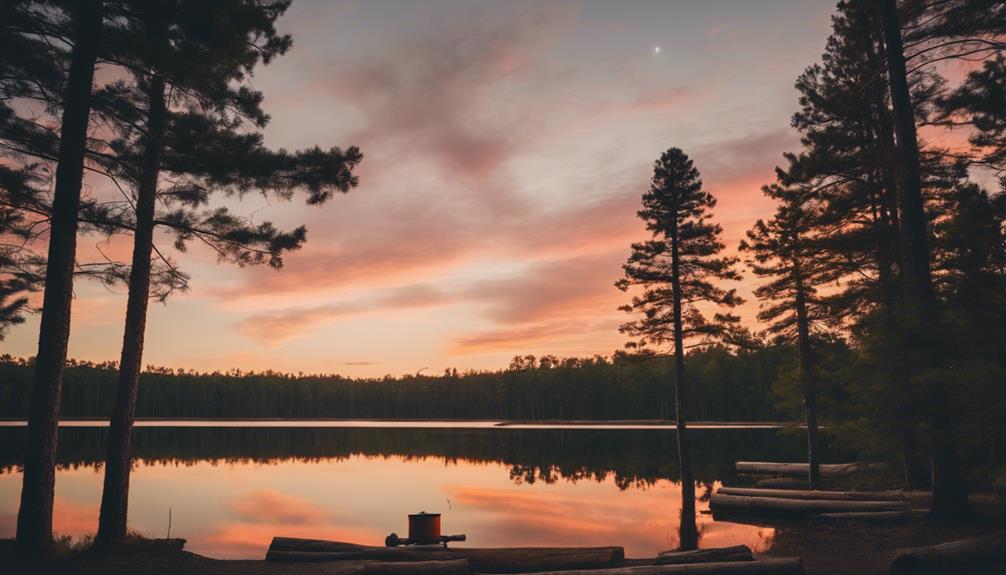 top michigan camping spots