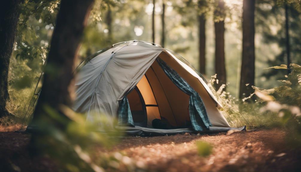 top tent camping fans