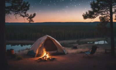 top texas tent camping