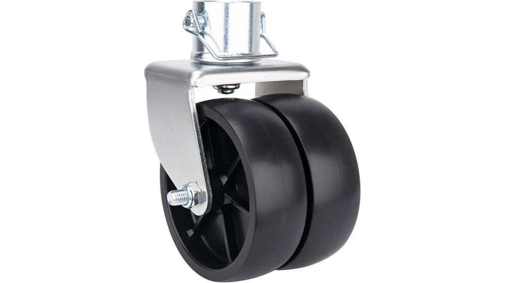 trailer jack wheel accessory