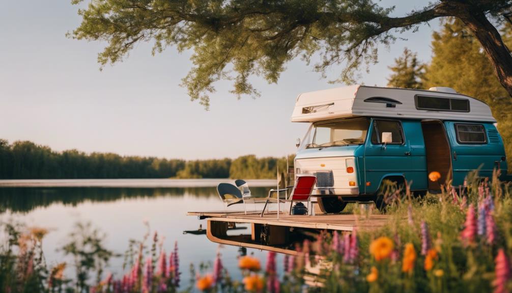 transporting kayaks on camper