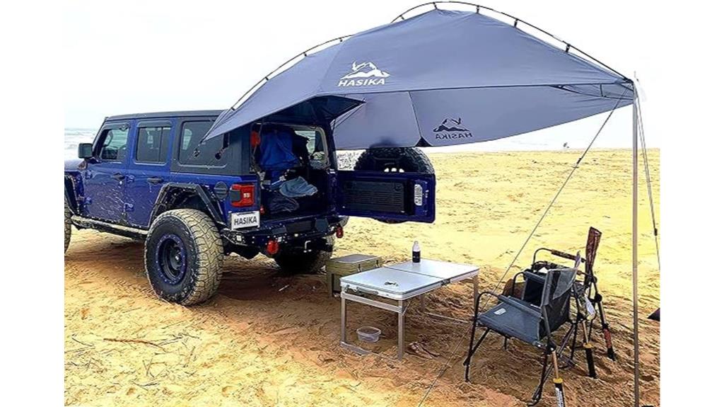 truck bed suv camping tent