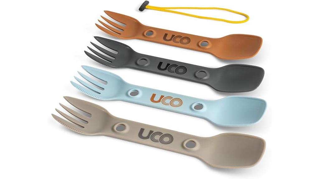 uco 3 in 1 camping utensils