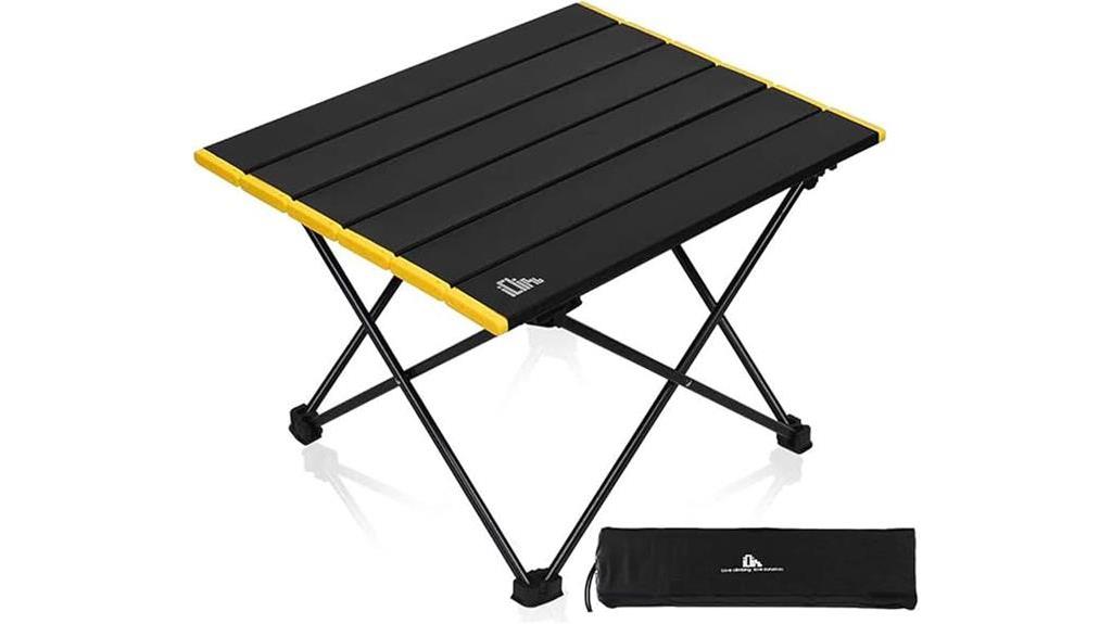 ultralight folding camping table