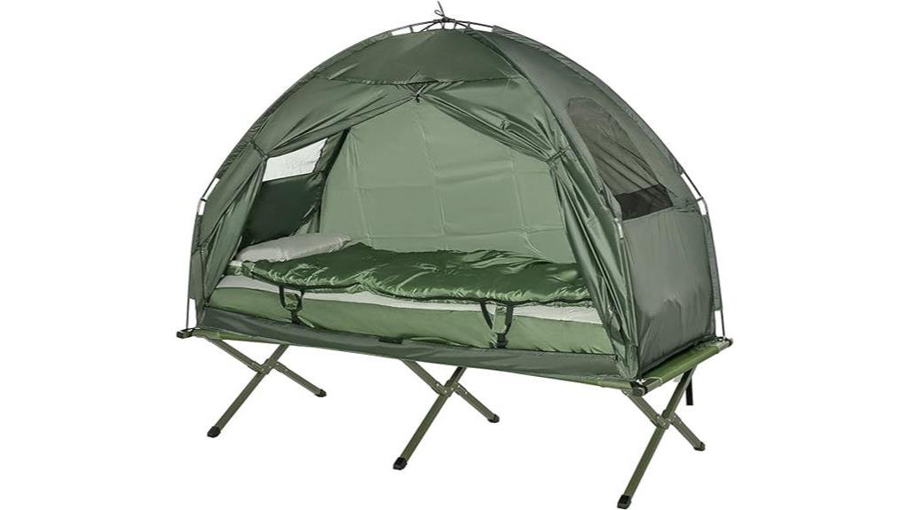 versatile adult camping cot