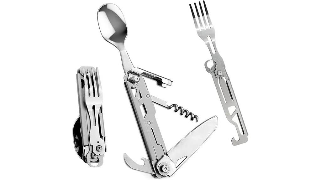 versatile camping utensil set