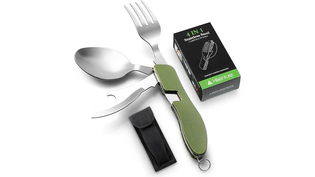 versatile camping utensils set