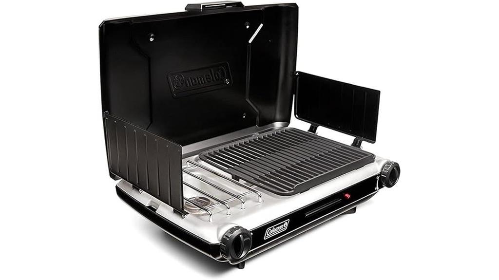 versatile coleman camping grill