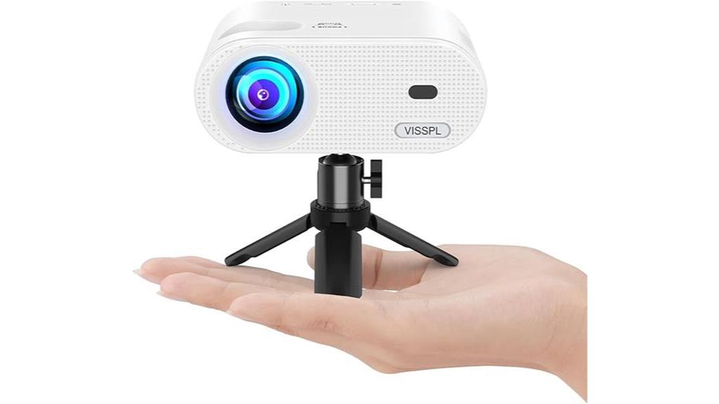 visspl mini projector 1080p