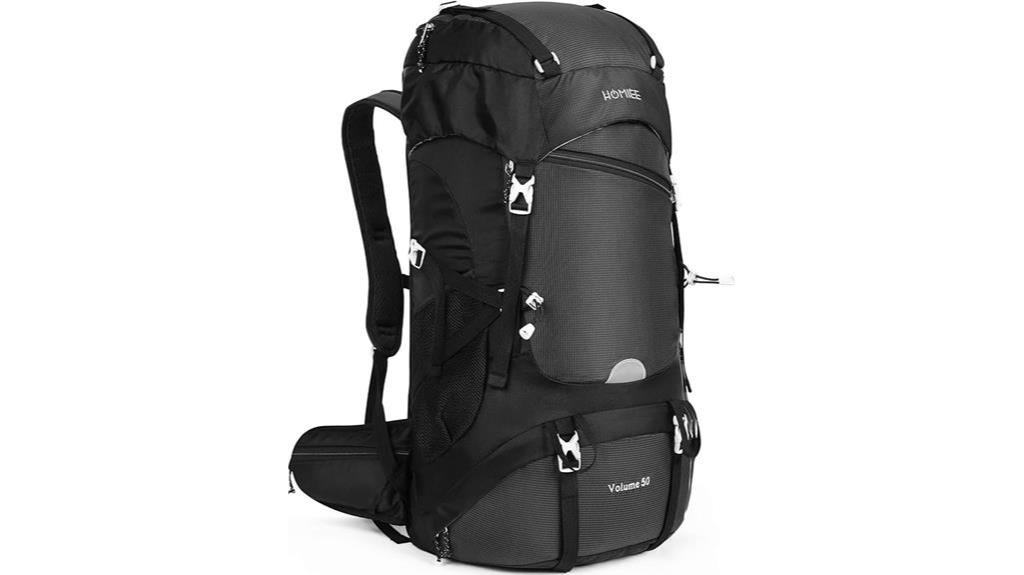 waterproof hiking backpack 50l