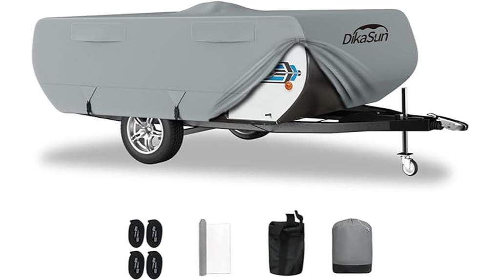 waterproof pop up camper cover