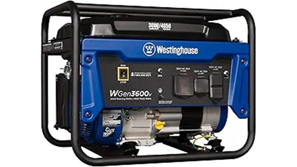 westinghouse 4650 watt generator