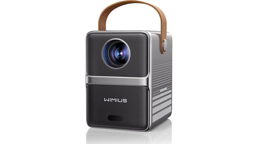 wimius mini projector features