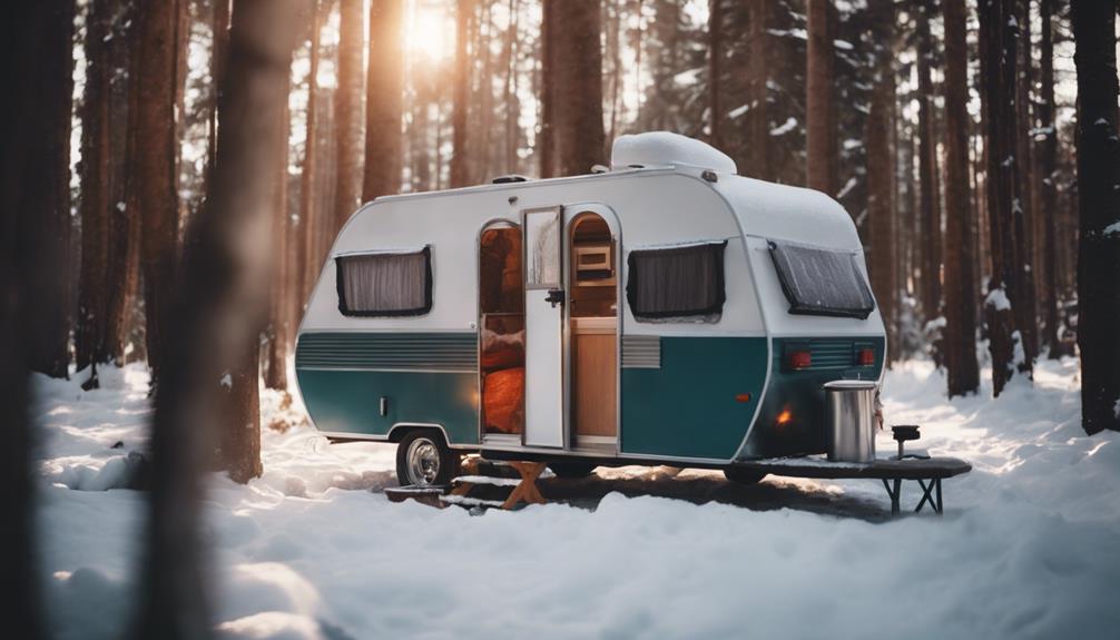 winter pop up camper selection