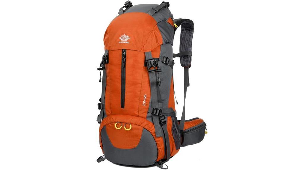 wonenice 50l waterproof backpack