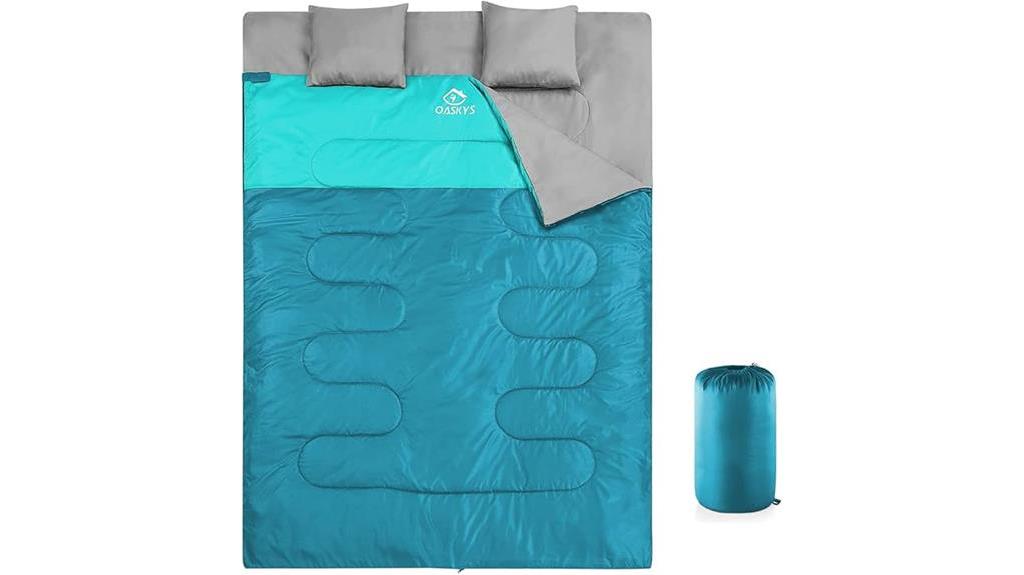 xl waterproof double sleeping bag