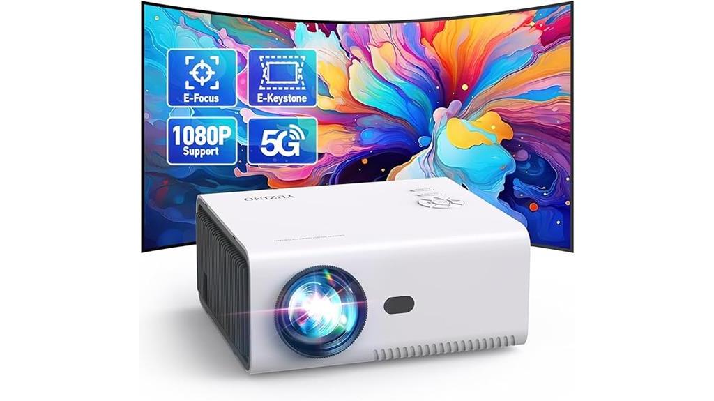 yuzino wifi bluetooth projector