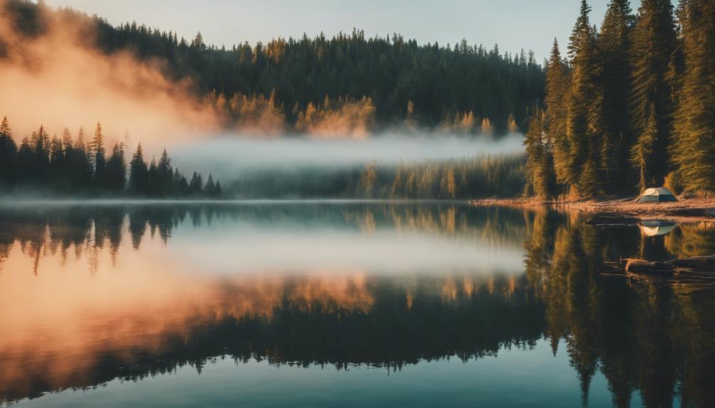 lakeside environment and weather