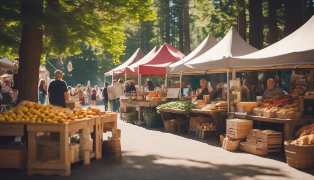 local markets and cafes