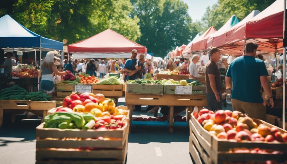 local markets for fresh produce