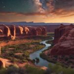 scenic camping locations moab