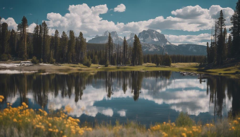 scenic camping spots yellowstone