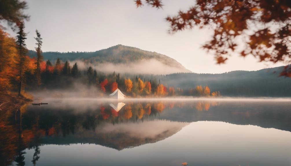 scenic new england camping