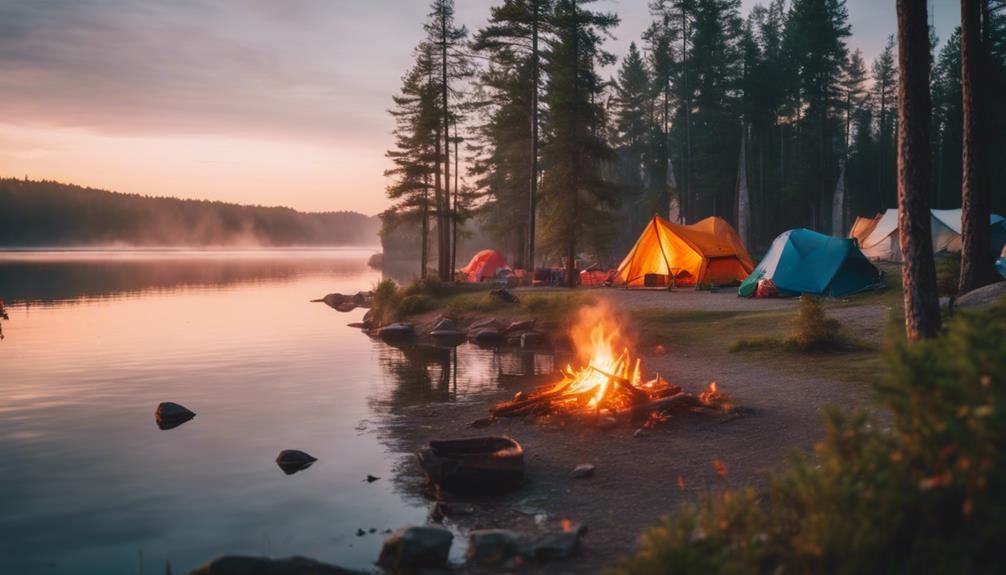 unforgettable east coast camping