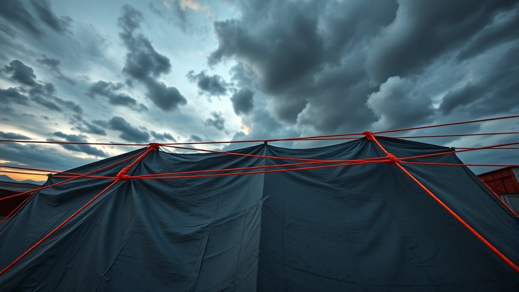 guylines for storm setup