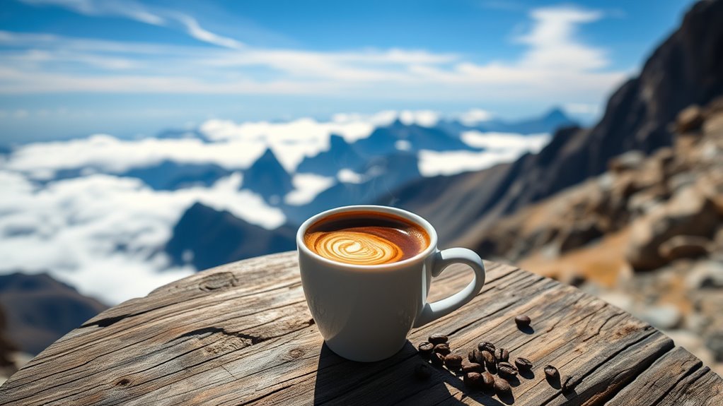 high altitude coffee brewing