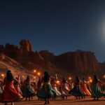 Desert Moon Dance: Celebrating an Indigenous Festival by SurpriseBusiness indigenous desert festival celebration