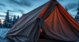 layering tarps for warmth