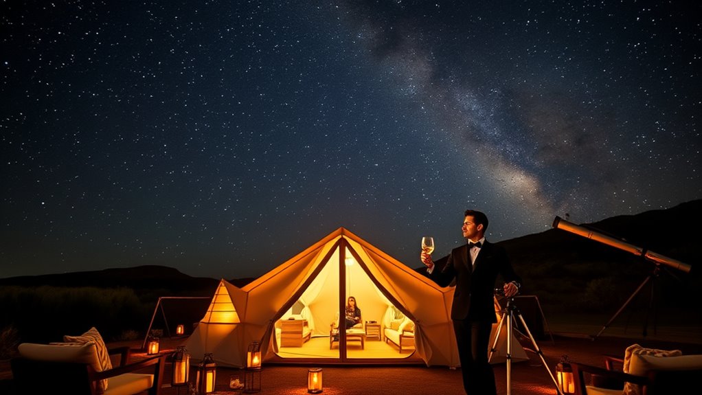 Stargazing With Sommelier Service: The Rise of Astro‑GlampingBusiness 3 luxury stargazing wine experience