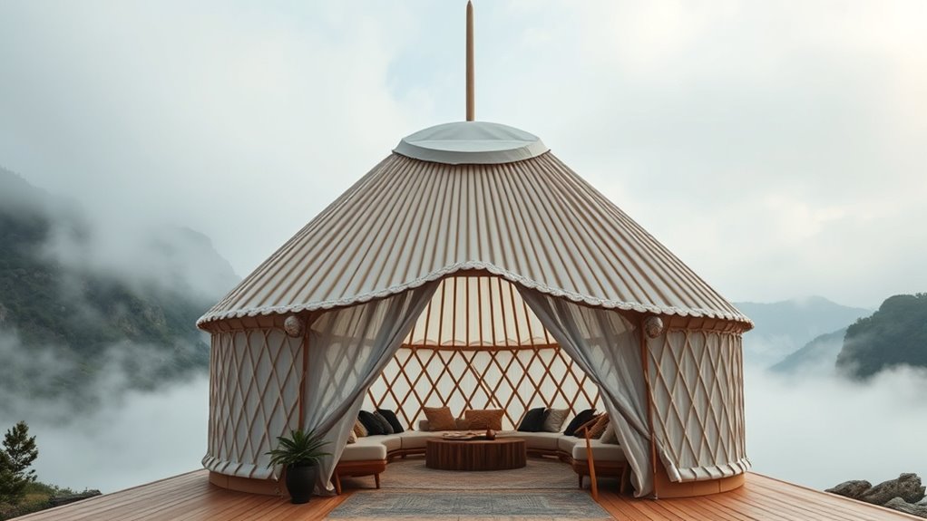 luxury yurt architecture design