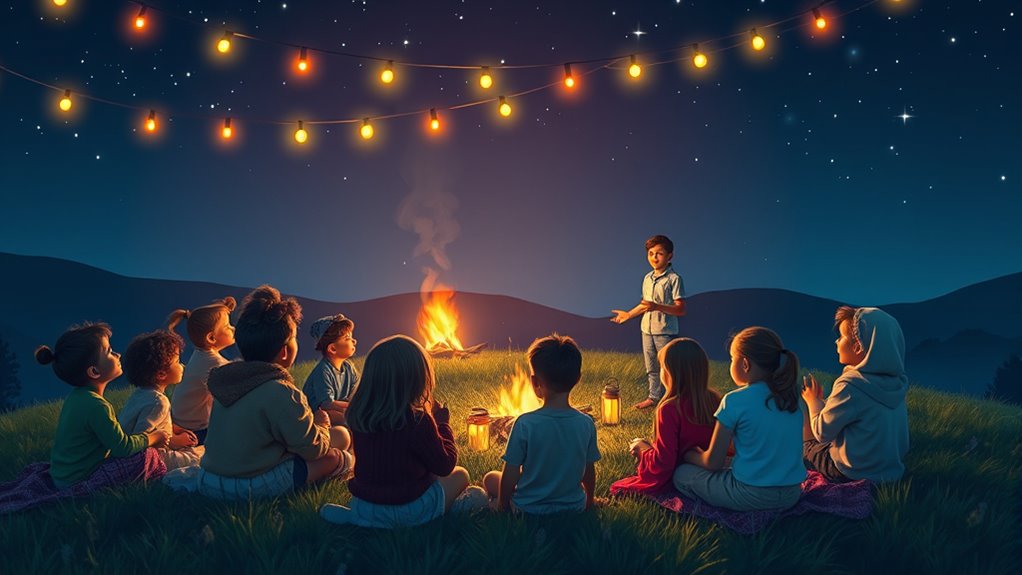 magical nighttime storytelling props