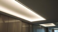 minimize visible light emission