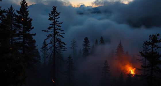 nighttime mountain adventure