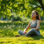 outdoor meditation for focus