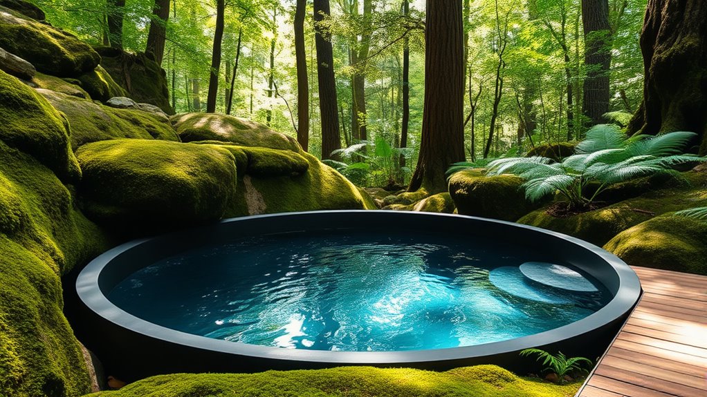 portable forest spa pools
