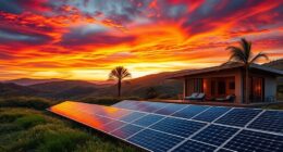 solar powered remote glamour